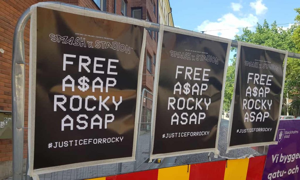 Woman arrested for threatening to blow up Swedish embassy over A$AP Rocky case