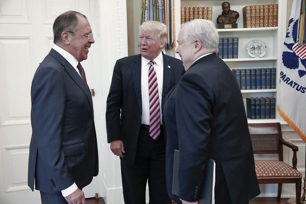 BOMBSHELL: During notorious 2017 White House meeting, Trump told Russian officials he wasn’t concerned about Moscow’s interference in U.S. election (washingtonpost.com)