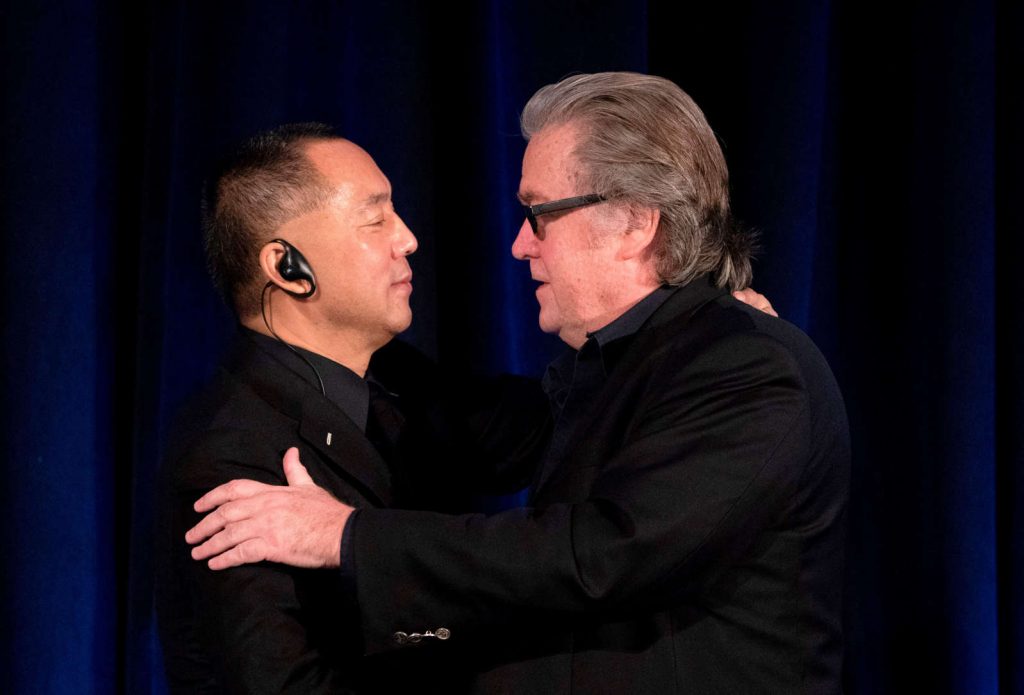 Chinese businessman with links to Steve Bannon is driving force for a sprawling disinformation network, researchers say (msn.com)