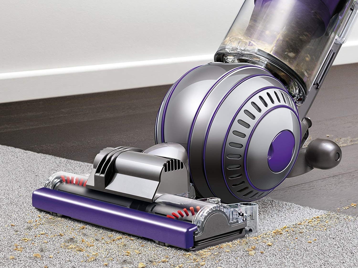 closeup image of the dyson ball animal 2 our pick for the best vacuum for pet hair in 2021