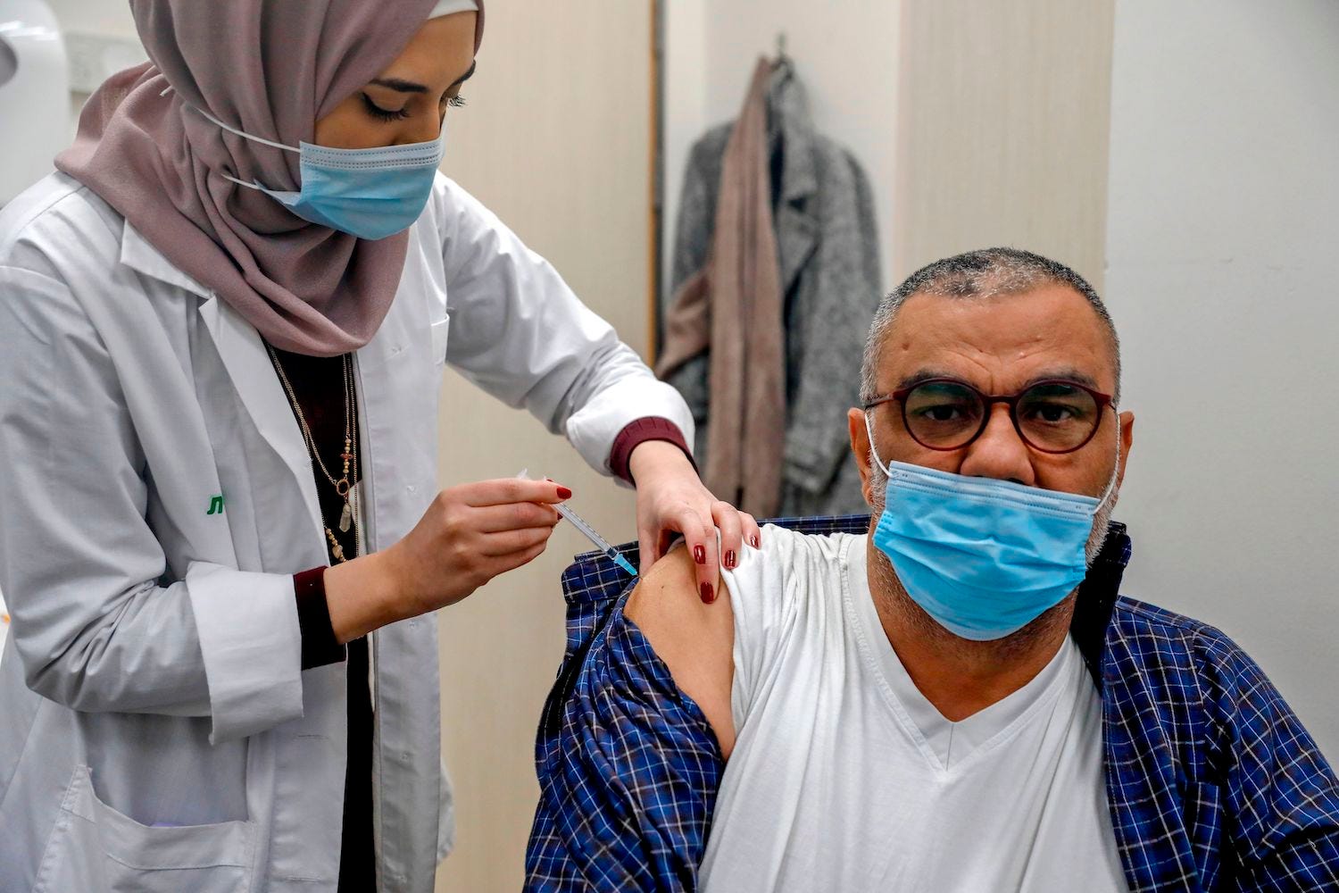 palestine east jerusalem vaccine