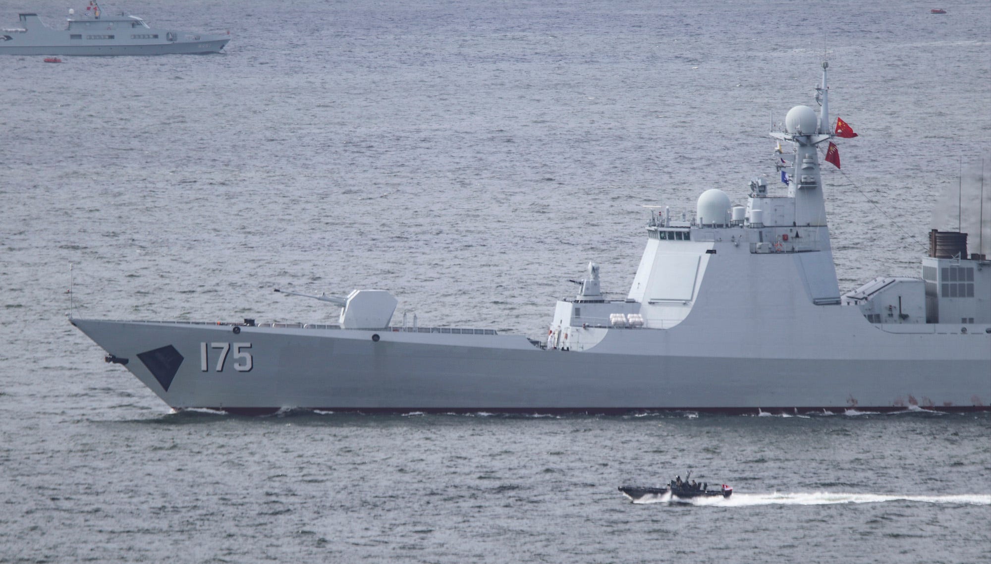 Chinese navy Type 052D destroyer Yinchuan