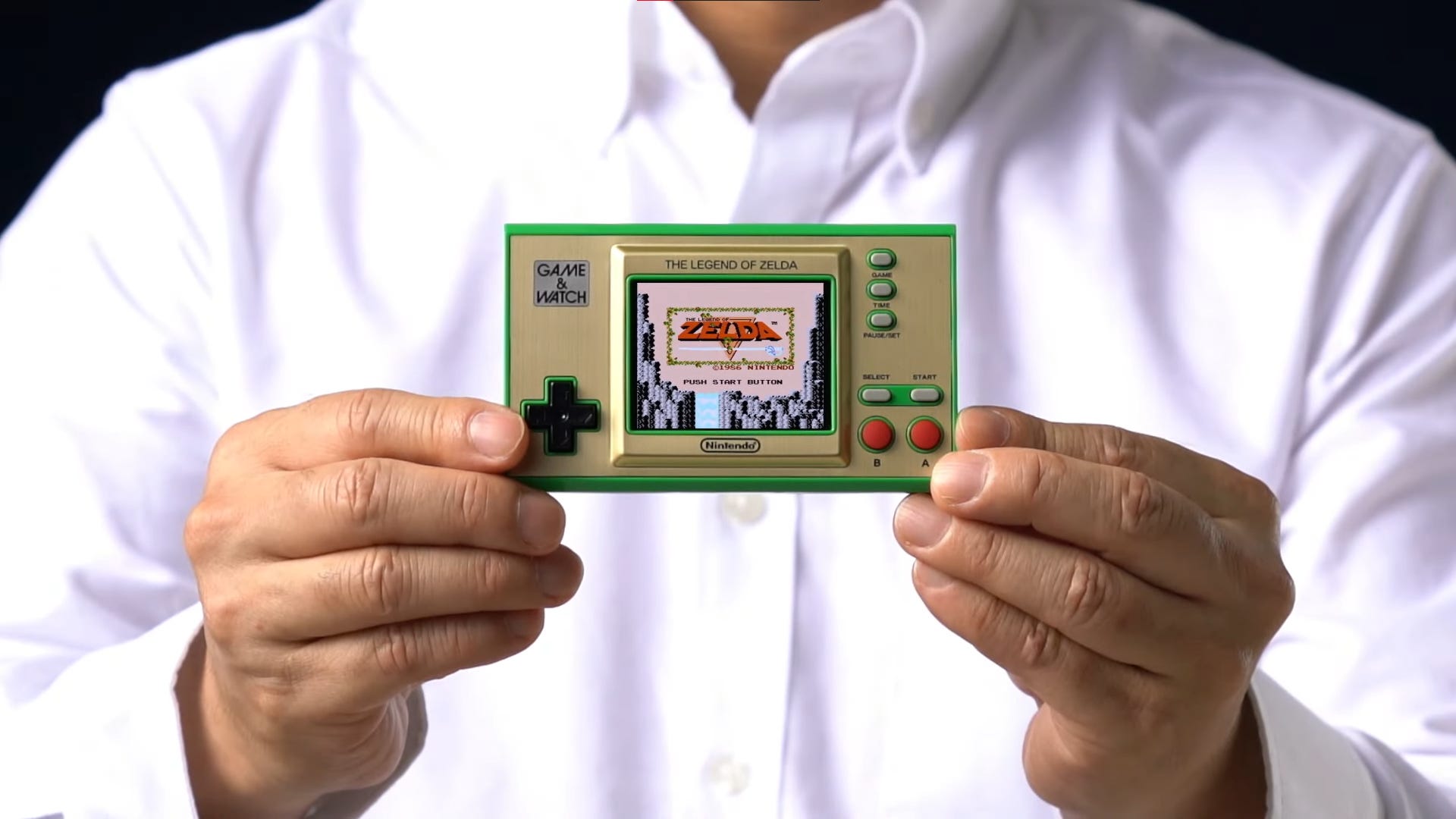 The Legend of Zelda: Game & Watch handheld game console (E3 2021)