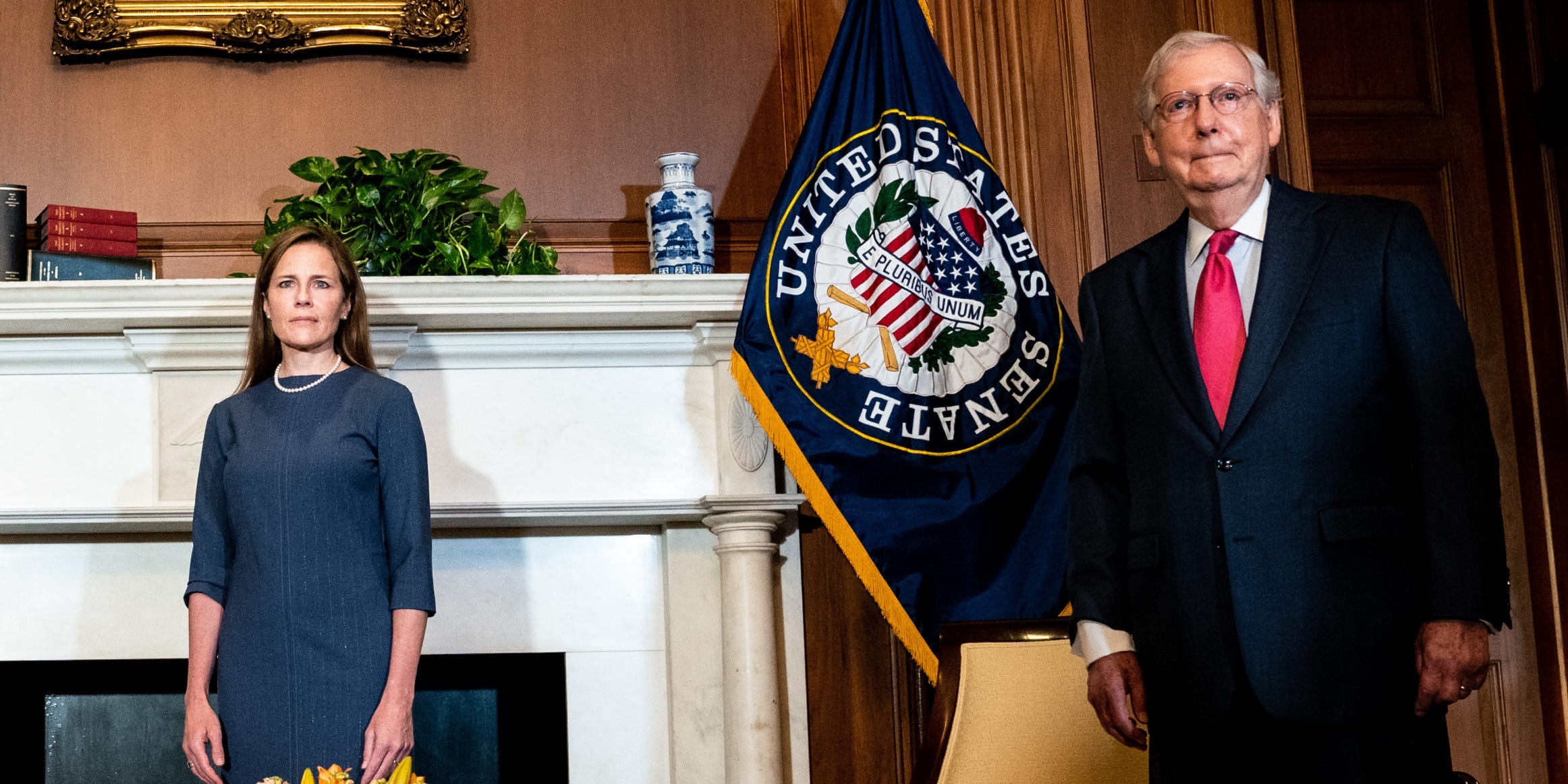 GettyImages mitch mcconnell amy coney barrett