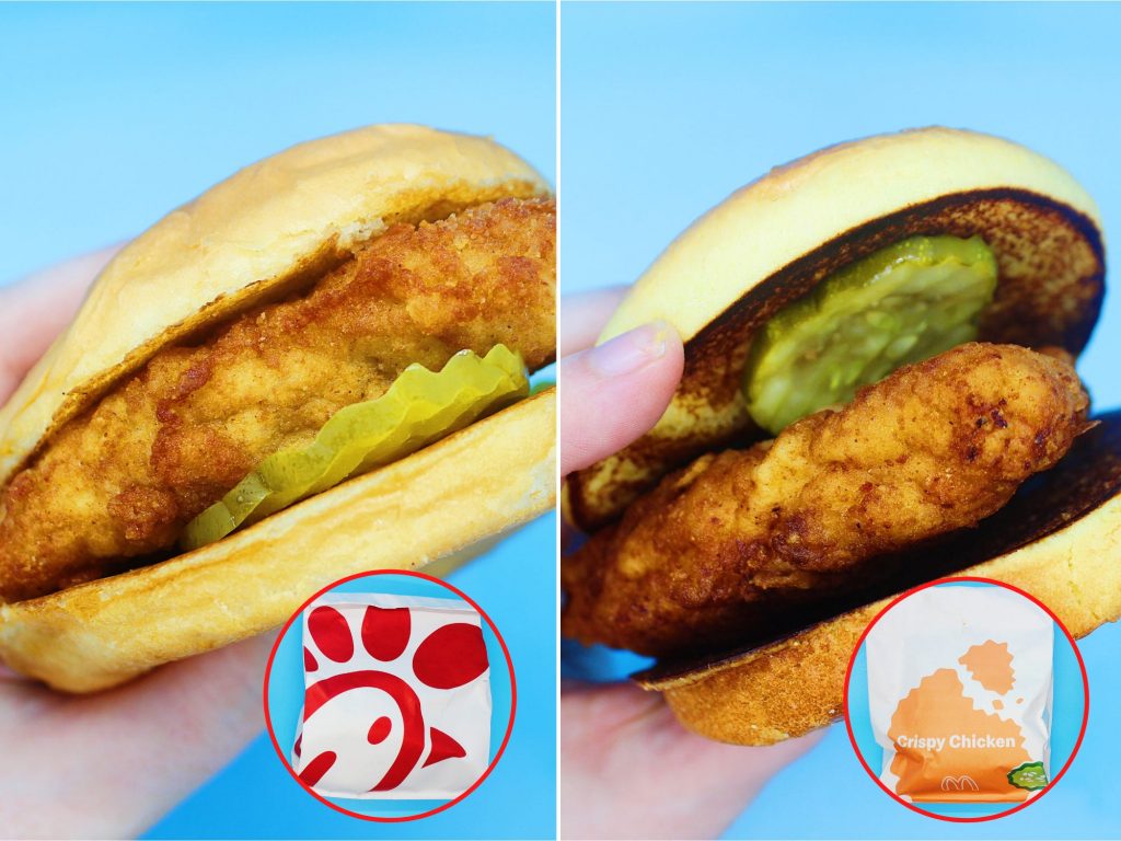 I compared McDonald's crispy chicken sandwich to Chick-fil-A's, and I thought they were almost identical (businessinsider.com)
