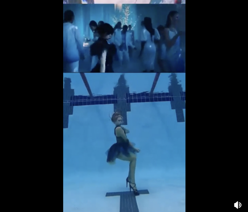 Kristina Makushenko, world champion of synchronized swimming, perfectly recreates Wednesday’s viral dance – underwater! (reddit.com)
