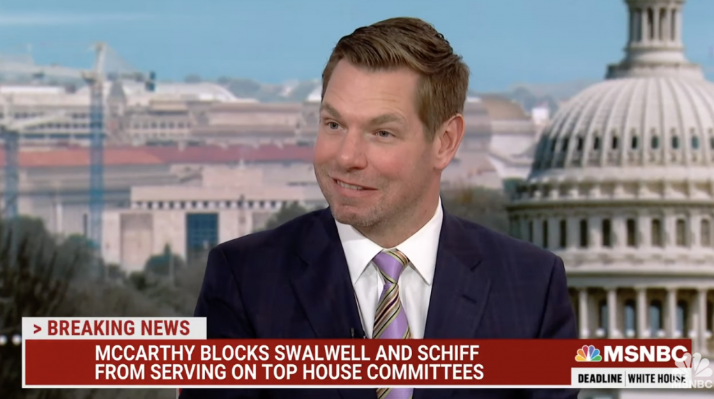 Eric Swalwell Blames Kevin McCarthy For Inspiring Chilling Death Threats (huffpost.com)